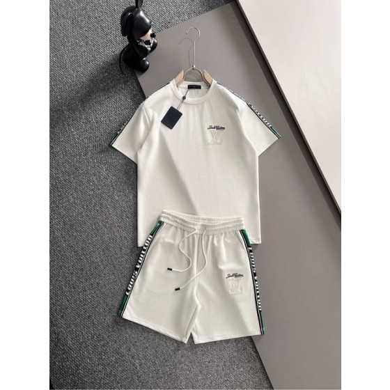 Louis Vuitton Spring/Summer New Casual Short-Sleeve Shorts Set